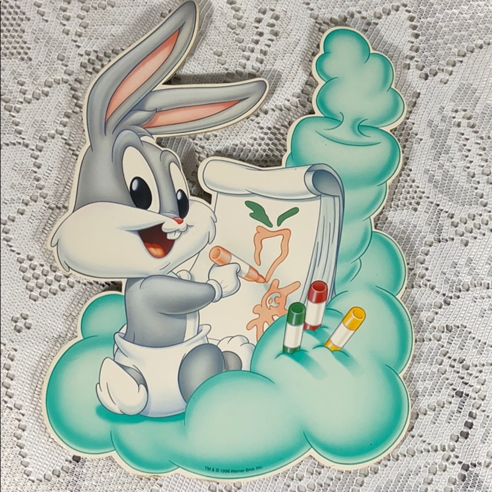 Baby Looney Tunes 4 Piece Nursery Cutouts